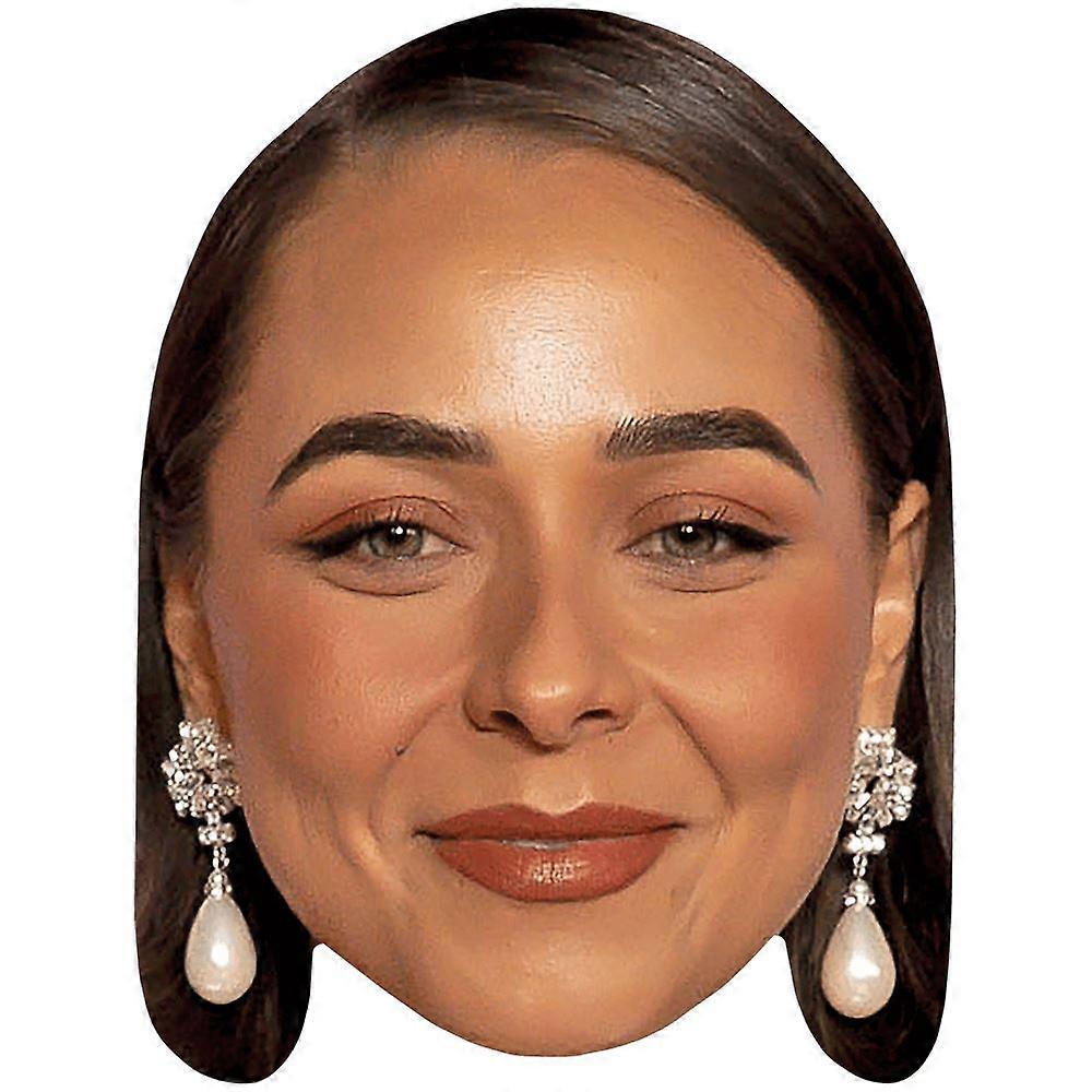 Brooke Blurton (Smile) Celebrity Mask, Flat Card Face