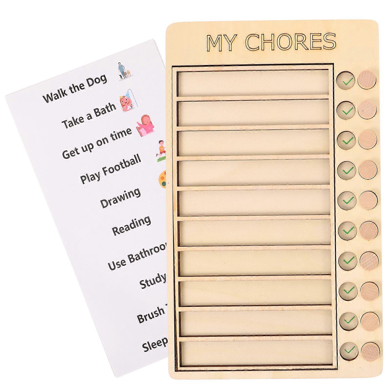 Daily Schedule Whiteboard Task Management For Kids Classroom Use Multi 1 Set