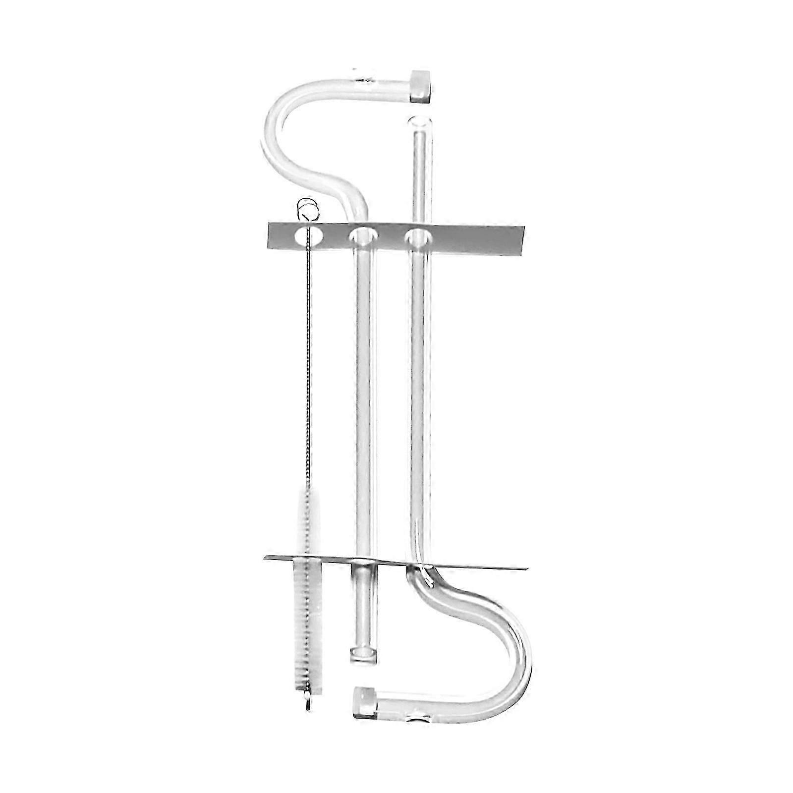 創造的な高ホウケイ酸ストロージュースストローの形をした透明なストロー