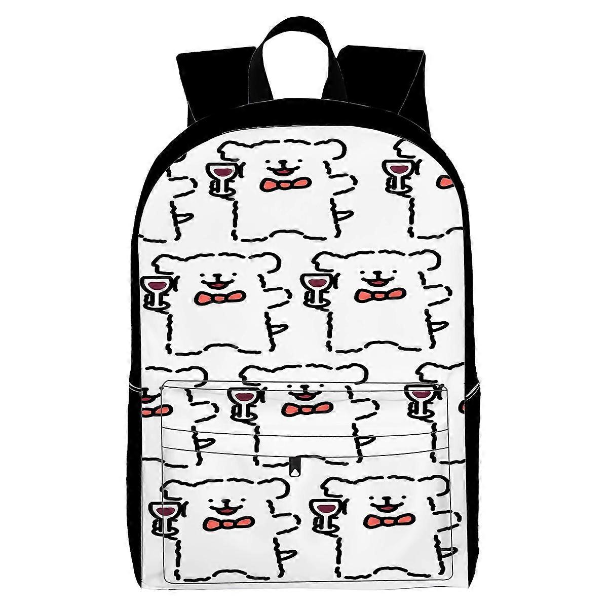 Backpack, with Multiple Organizational Compartments, Fits 15.6 Inch Notebook, for Travel, Teen, Business Work D3454