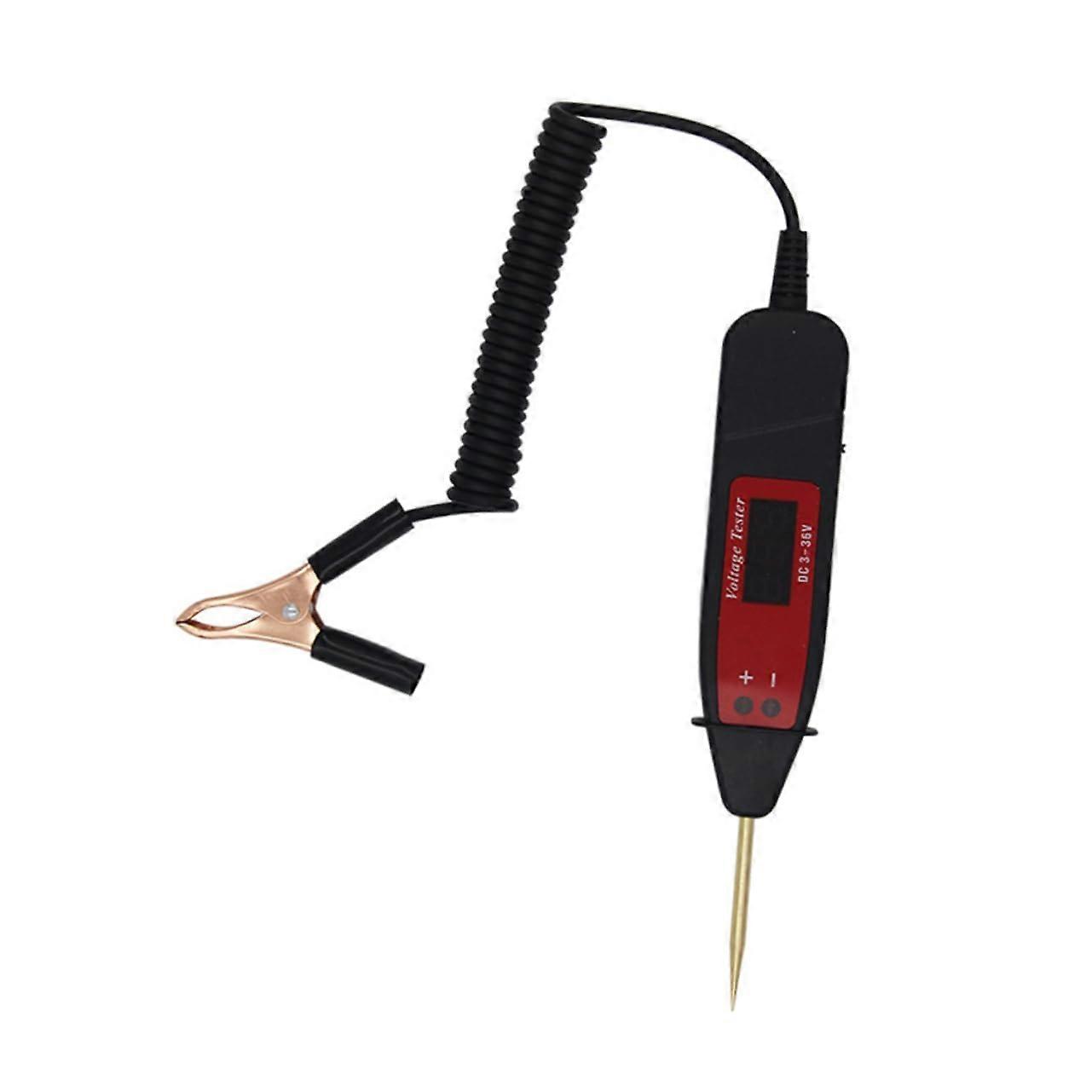 Digital Circuit Tester with Extended Wire Automotive Voltage Detector Easy to Use
