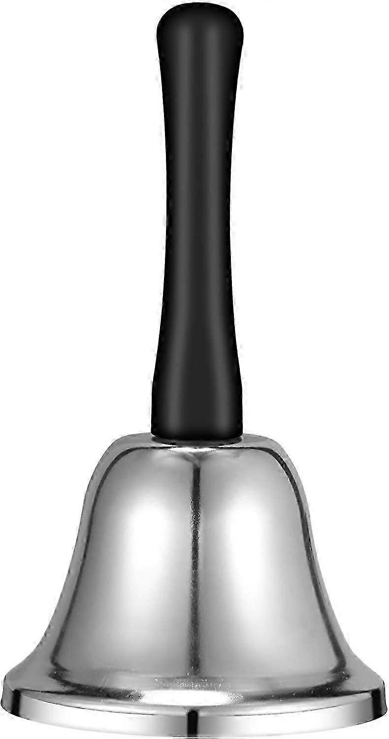 Handbell, table bell, steel bell (silver)