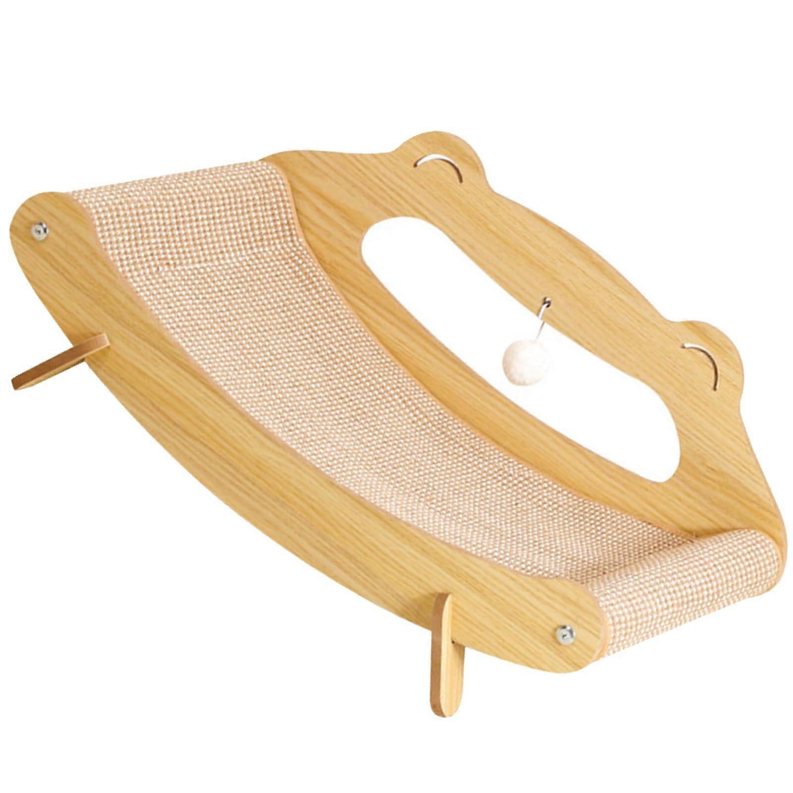Woven Pet Bed for Kittens and Puppies, Scratch-Resistant Frog-Shaped Hammock Nest, Soft Material, Birthday Gift