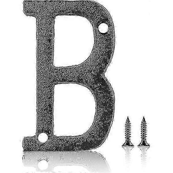 3 inch cast iron house numbers and letters, vintage cast iron house numbers solid metal ga