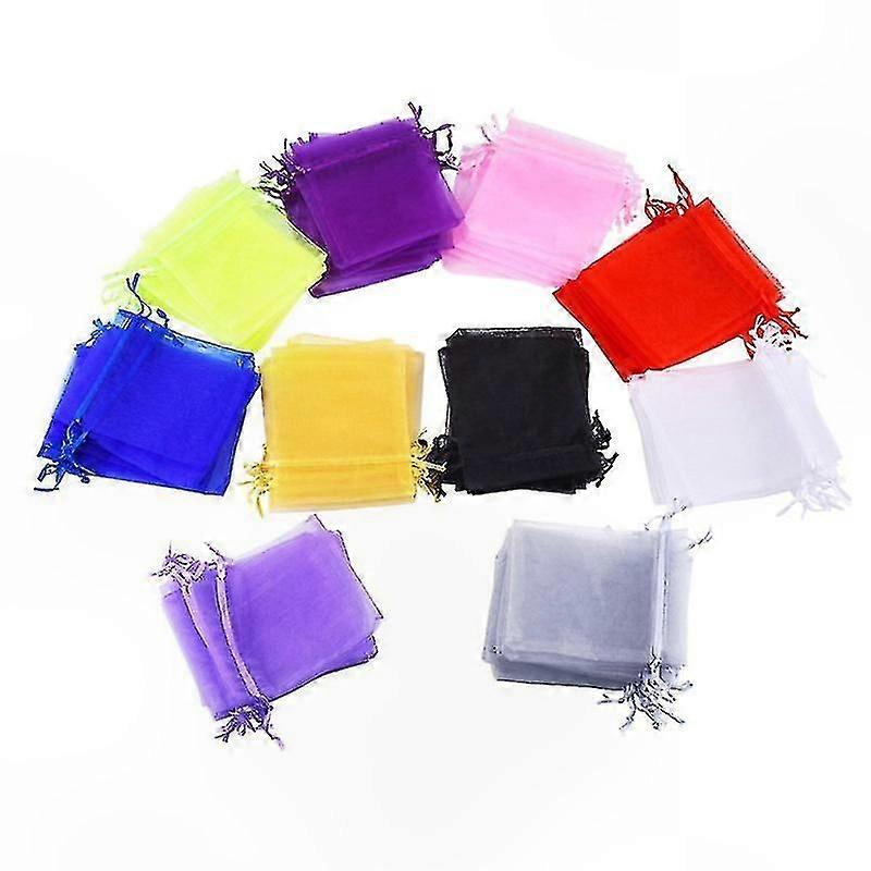 100 Count Jewelry Bags with Drawstring Closure