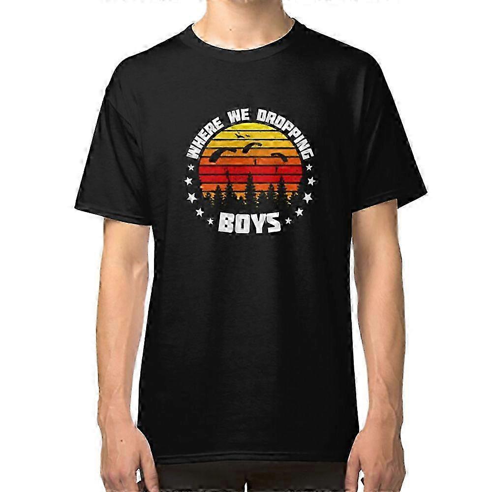 Where We Dropping Boys T-shirt