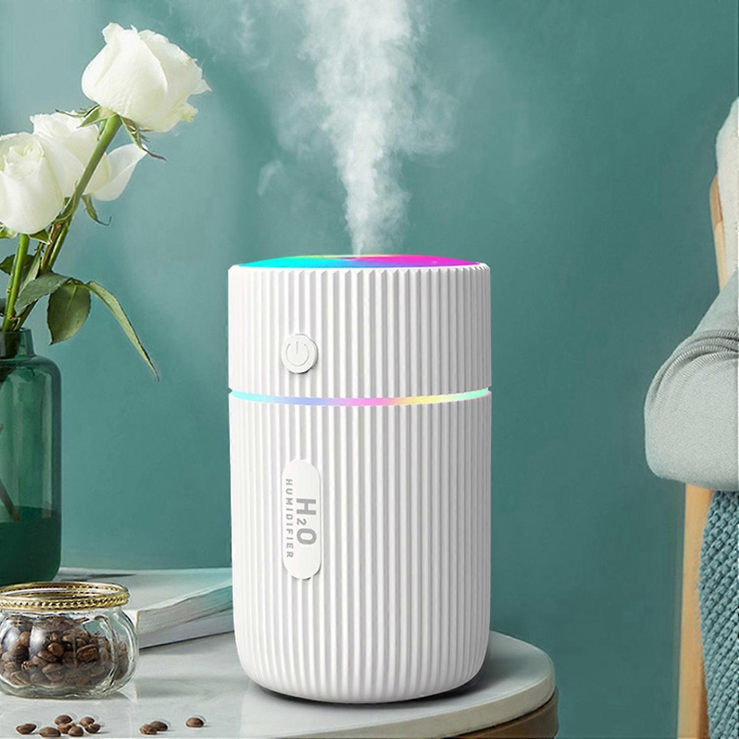220ml Mini Humidifier Portable Air Purifier Car Office Atomizer Household Aroma Diffuser with Colorf
