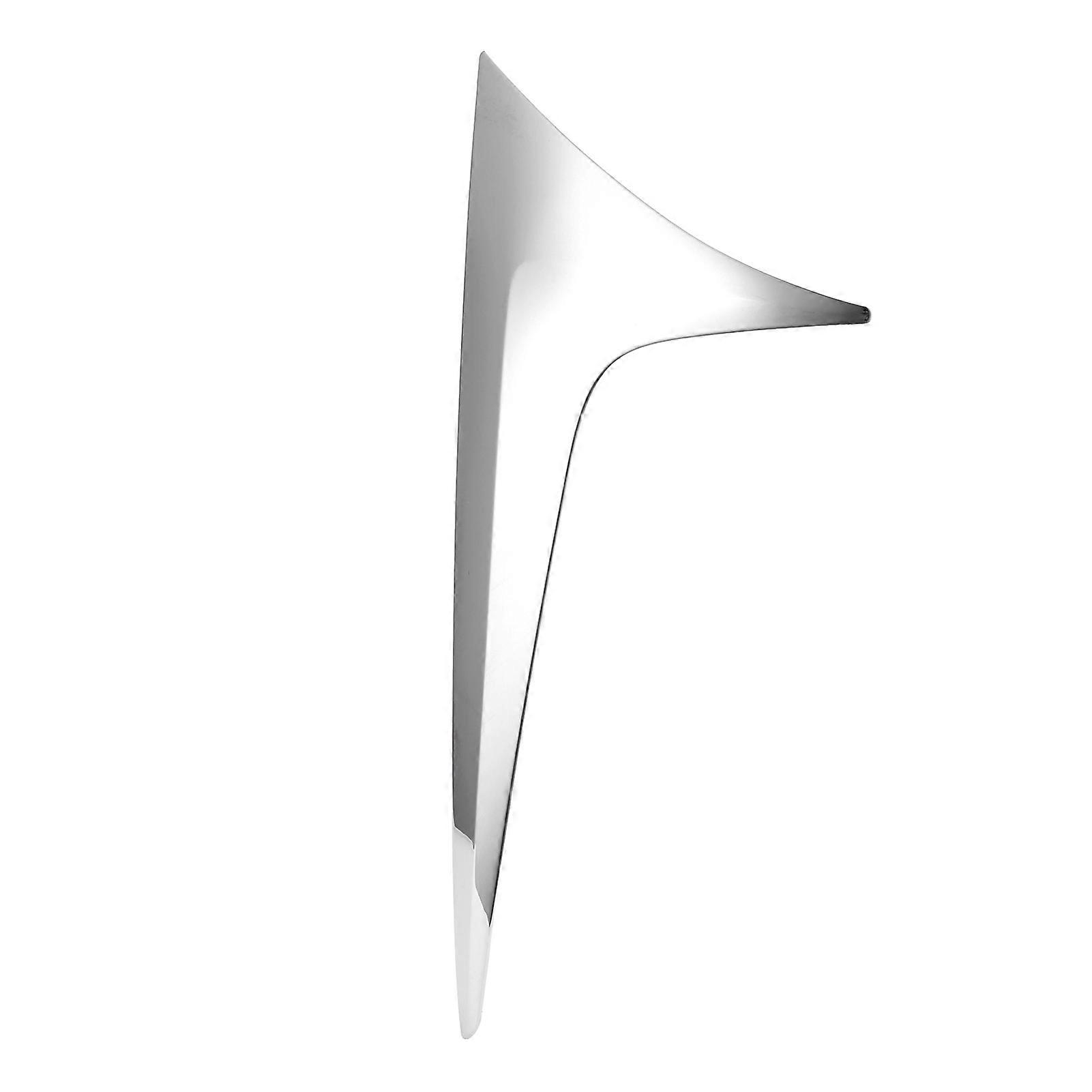 2PCS Rear Side Window Spoiler Chrome ABS for CX-5 KF 2017-2021