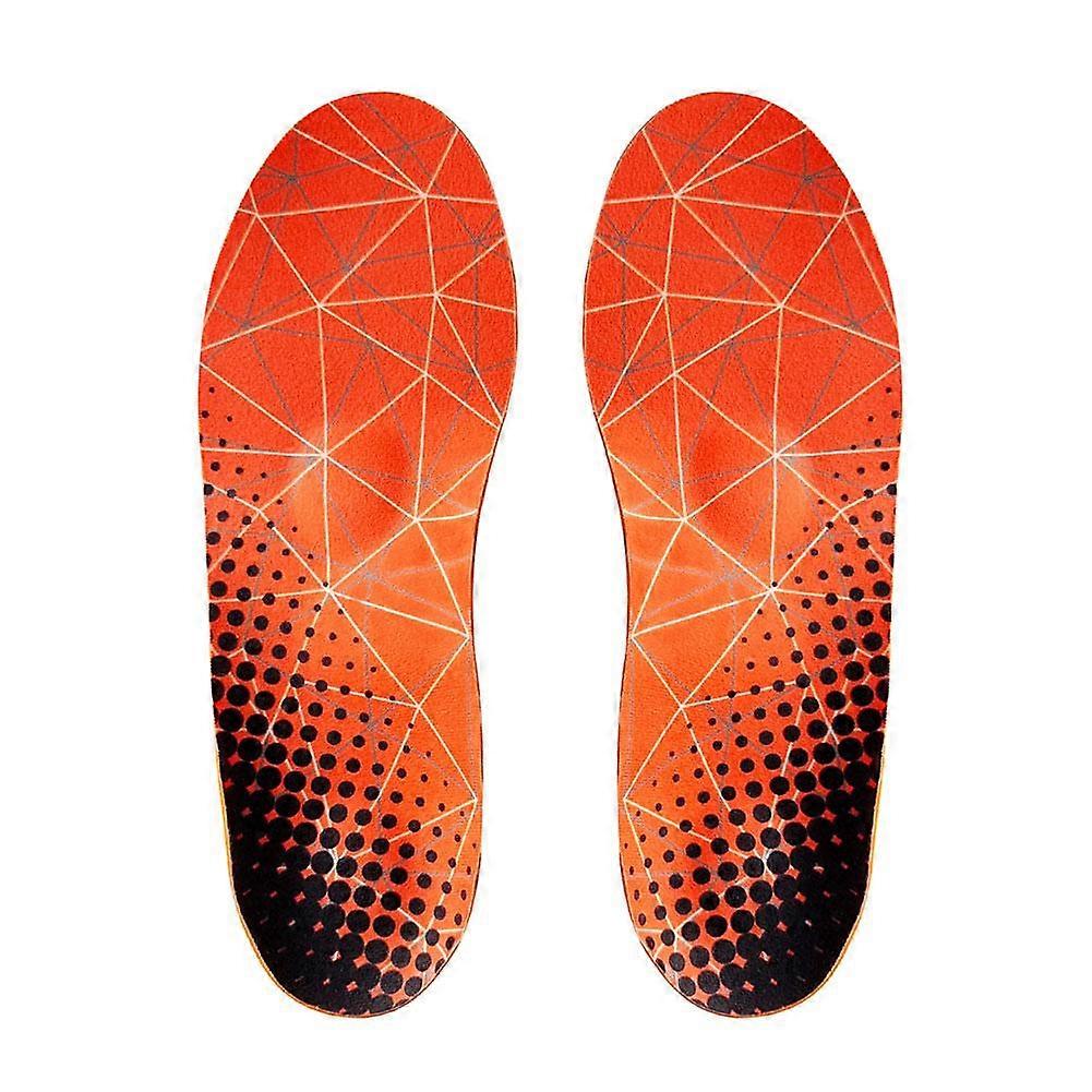 For Orthopedic Insoles High Arch Support Trimmable Shoe Inserts with Double Layer Cushioning for Men and Women
