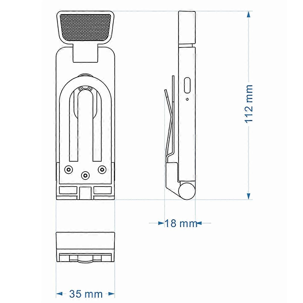 500mah Mini Reading Light Multifunctional Charging Student Dormitory Study Night Light Portable Clip Bookmark Light A