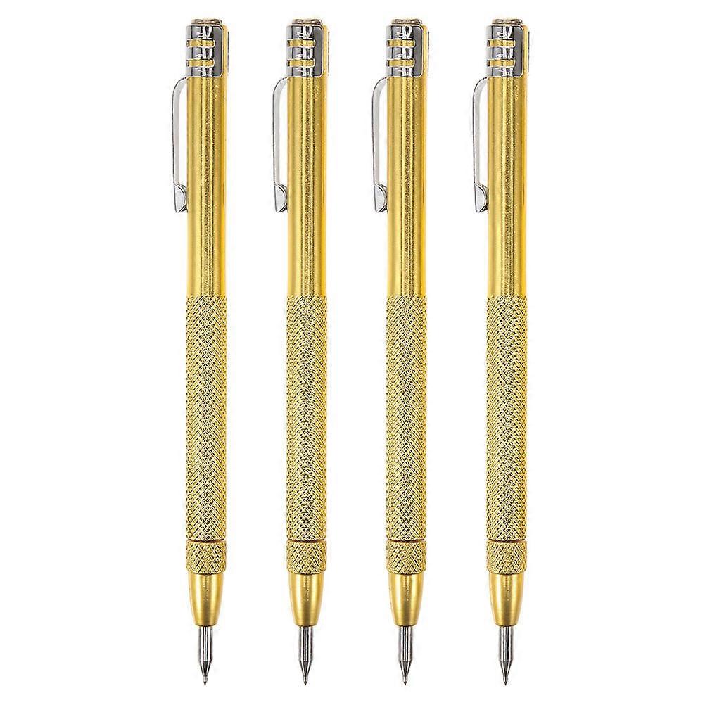 Cylindrical Tool 4Pcs Magnetic Attachment Engraving Pen For Professional Use Drawing Projects Efficient Marking