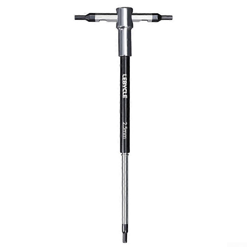 T Handle Hex Wrench Set 2mm2.5mm Torx T25 For Bicycle Maintenance Metric Hex Keys