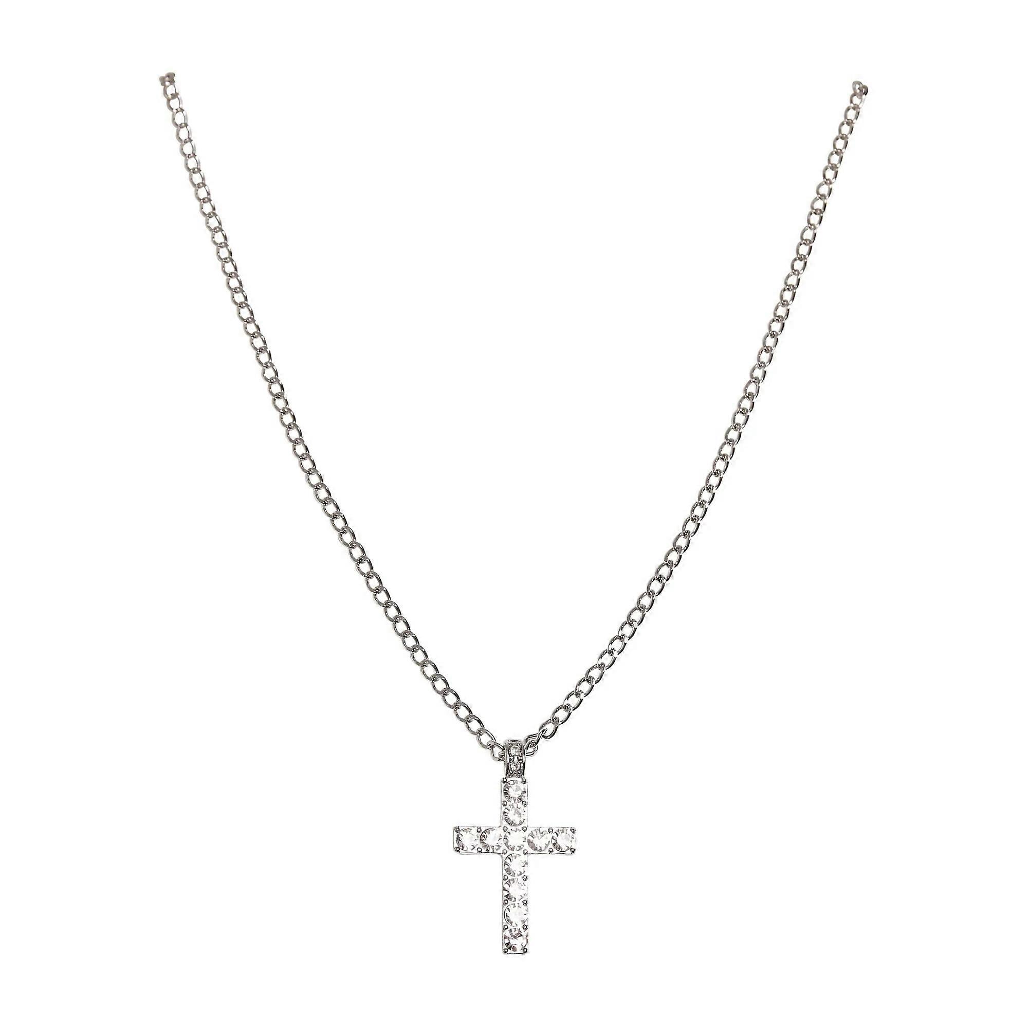 Colier Urban Classics Diamond Cross