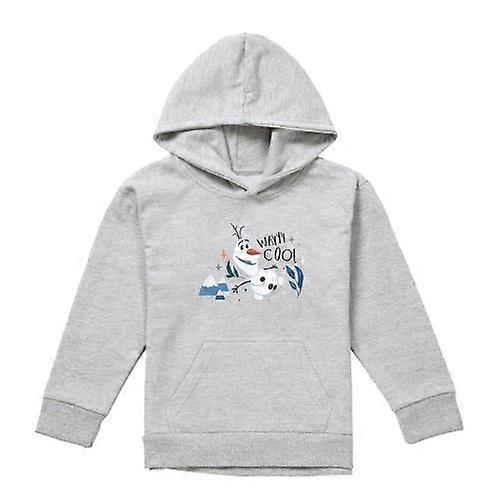 Frozen Childrens/Kids Wayyy Cool Olaf Heather Pullover Hoodie