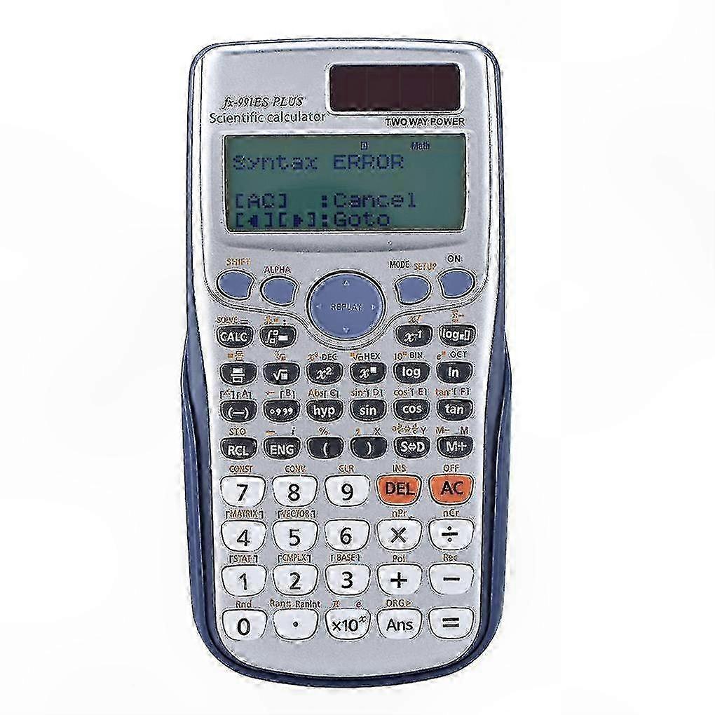 Scientific Calculator with 417 Functions - Ideal for University and Office Tasks