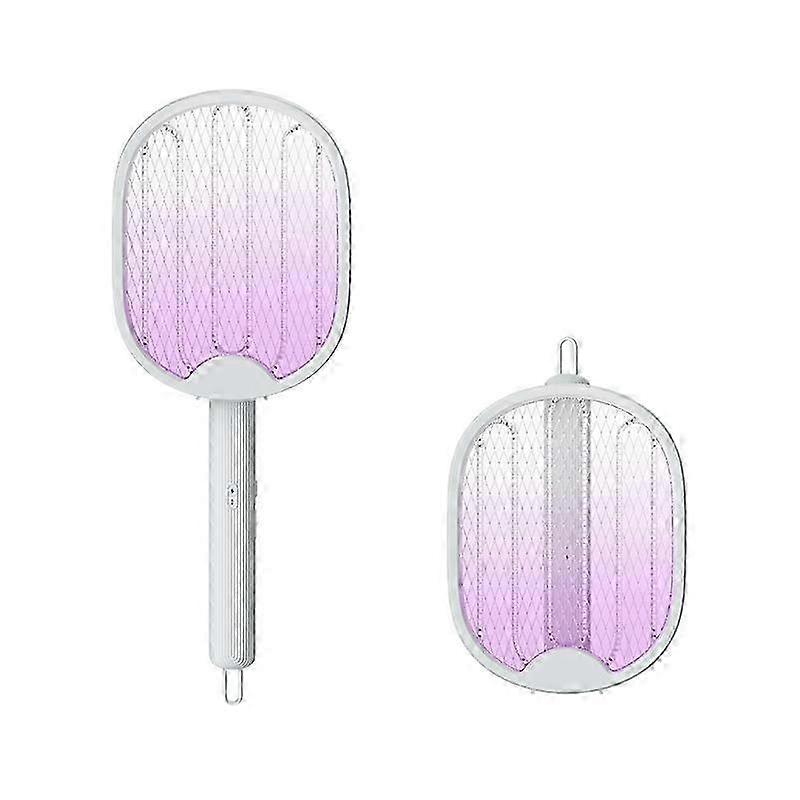 3000V Repellent Lamp Mosquito Killer Lamp USB Rechargeable Electric Foldable Mosquito Killer Racket Fly Swatter 2025