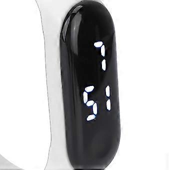 Característica: 1. Espejo de plástico: El reloj digital tiene un mecanismo electrónico y un espejo de plástico.