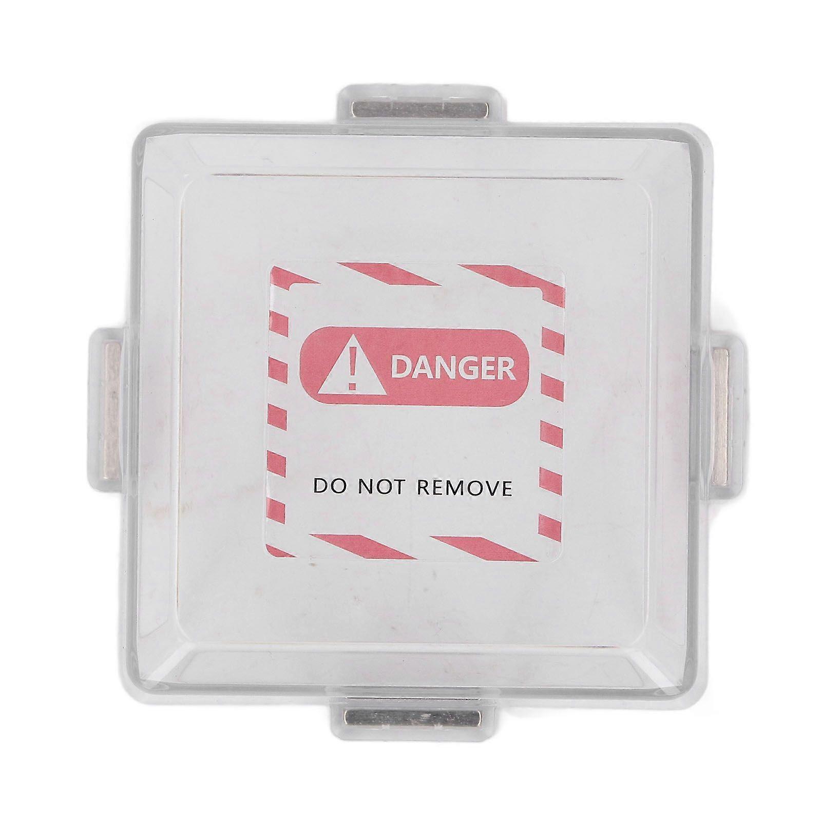 Emergency Stop Protective Cover PC Magnetic Insulated Flame Retardant Power Push Button Switch Cover