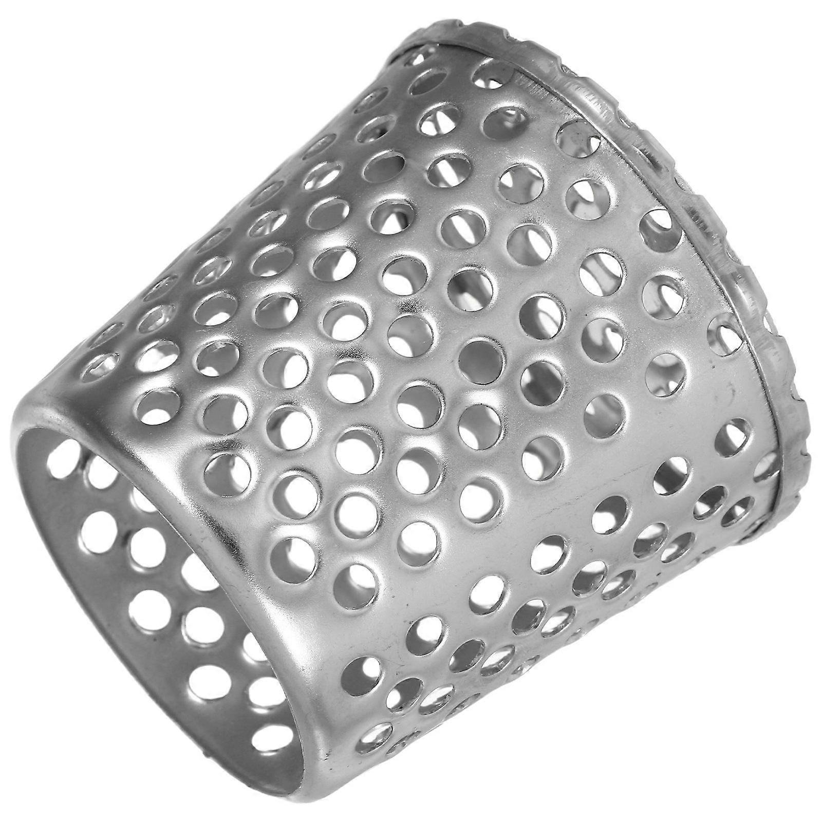 Stainless Steel Vent Filter Durable Downspout Pipe Mesh Strainer 5Pcs