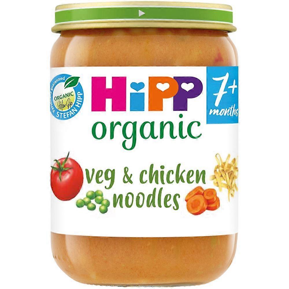 Hipp Vegetais Orgânicos com Macarrão & Frango 190g - Pacote com 6