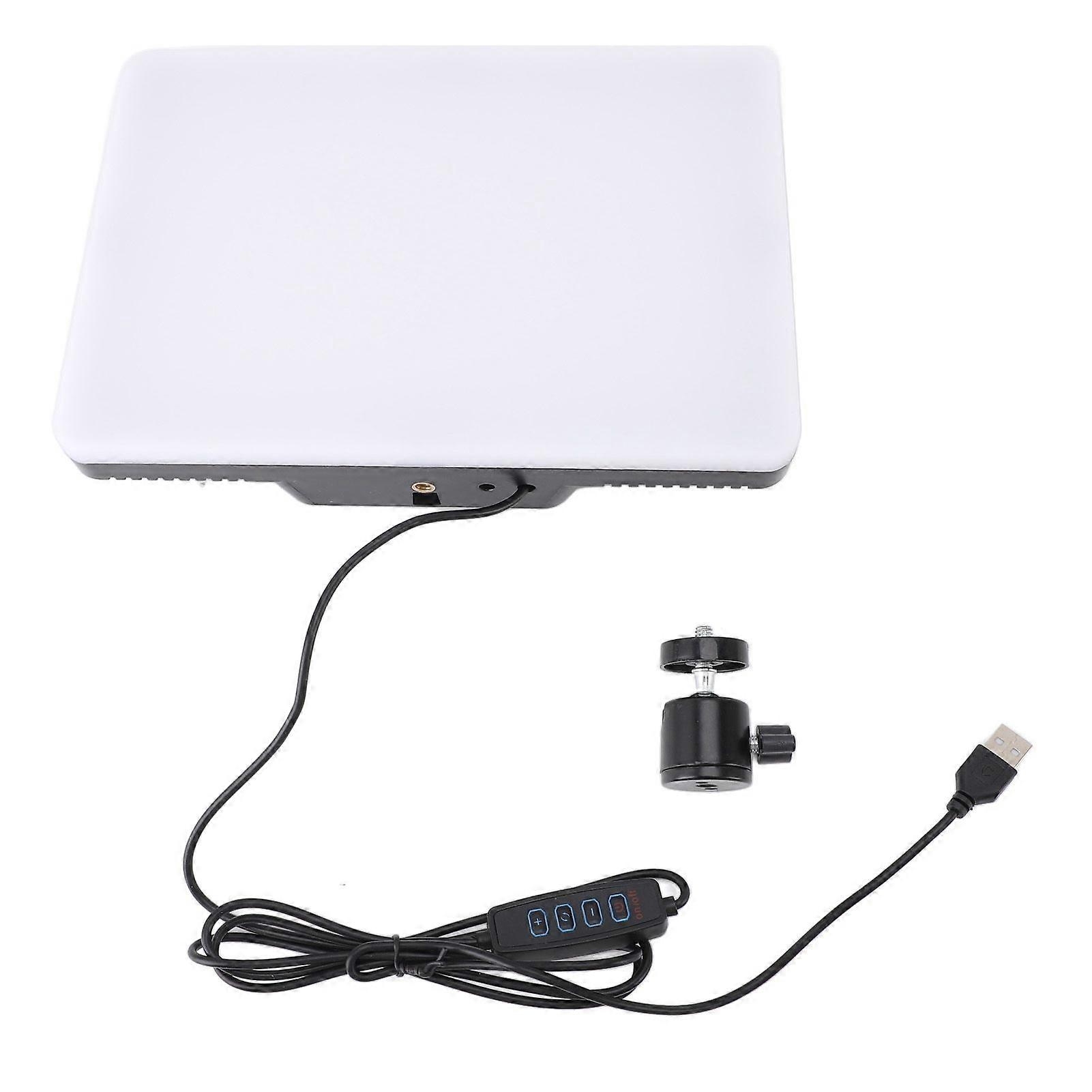 LED Video Light Panel Professional 2000Lx Soft Lighting Camera Light for Media Home Studio Video Conferencing Photography