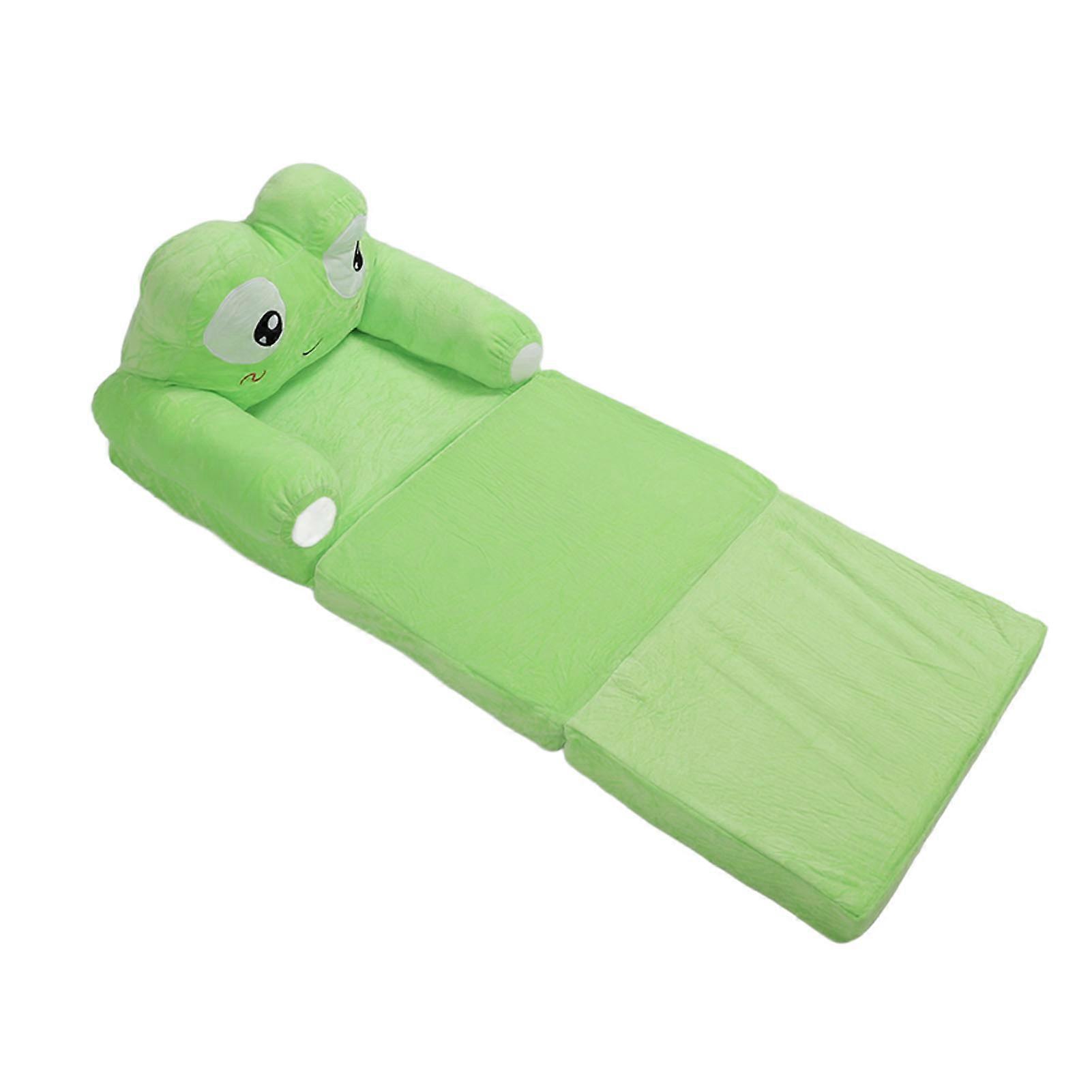 Faltbares Kindersofa Frog Design Soft Plüsch Tragbare 1,8 kg Couch