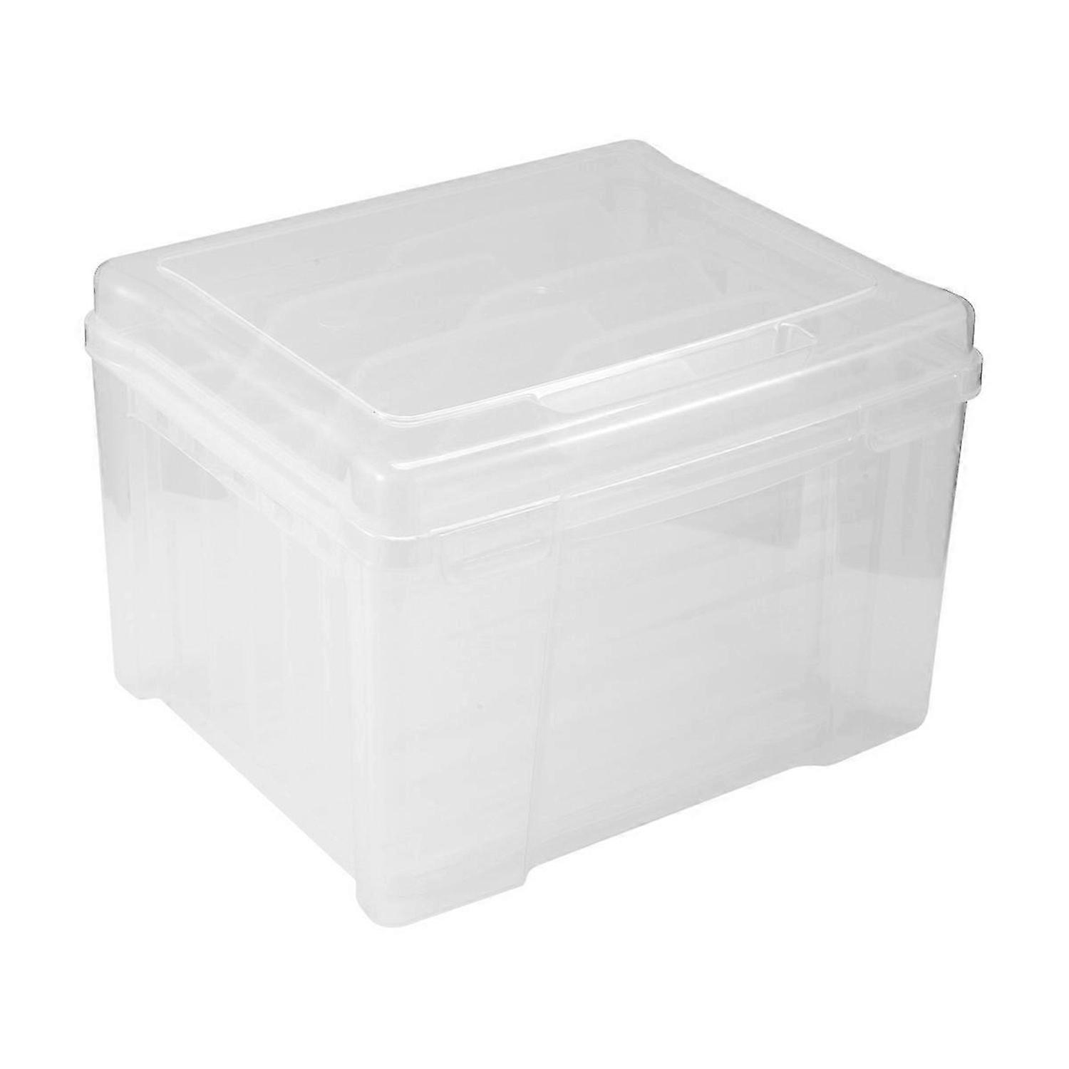 Greeting Card Organizer & Storage Box with 6 Adjustable Dividers