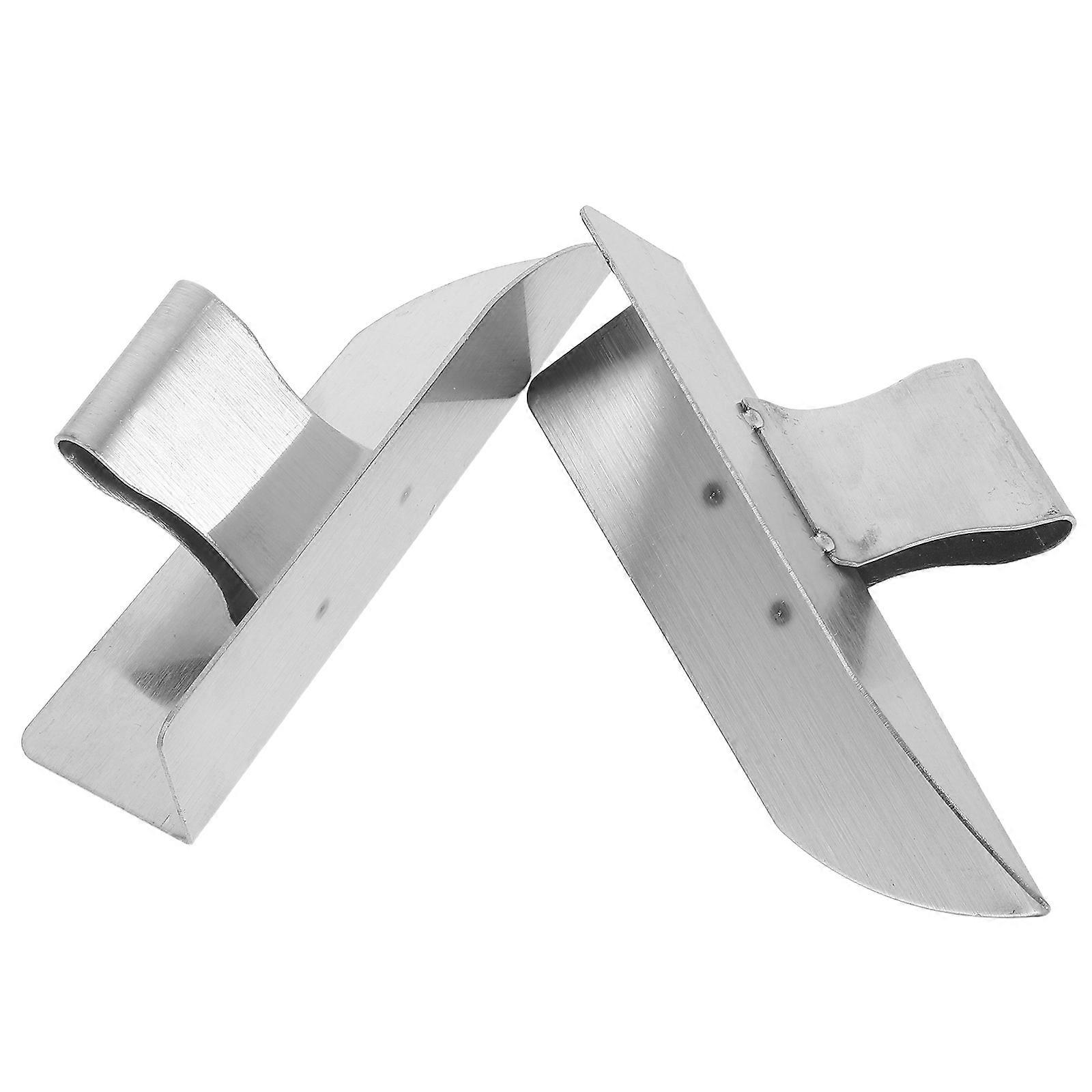 Stainless Steel Drywall Corner Trowel for Home Improvement and Commercial Construction Silver Durable Tool for 2Pcs