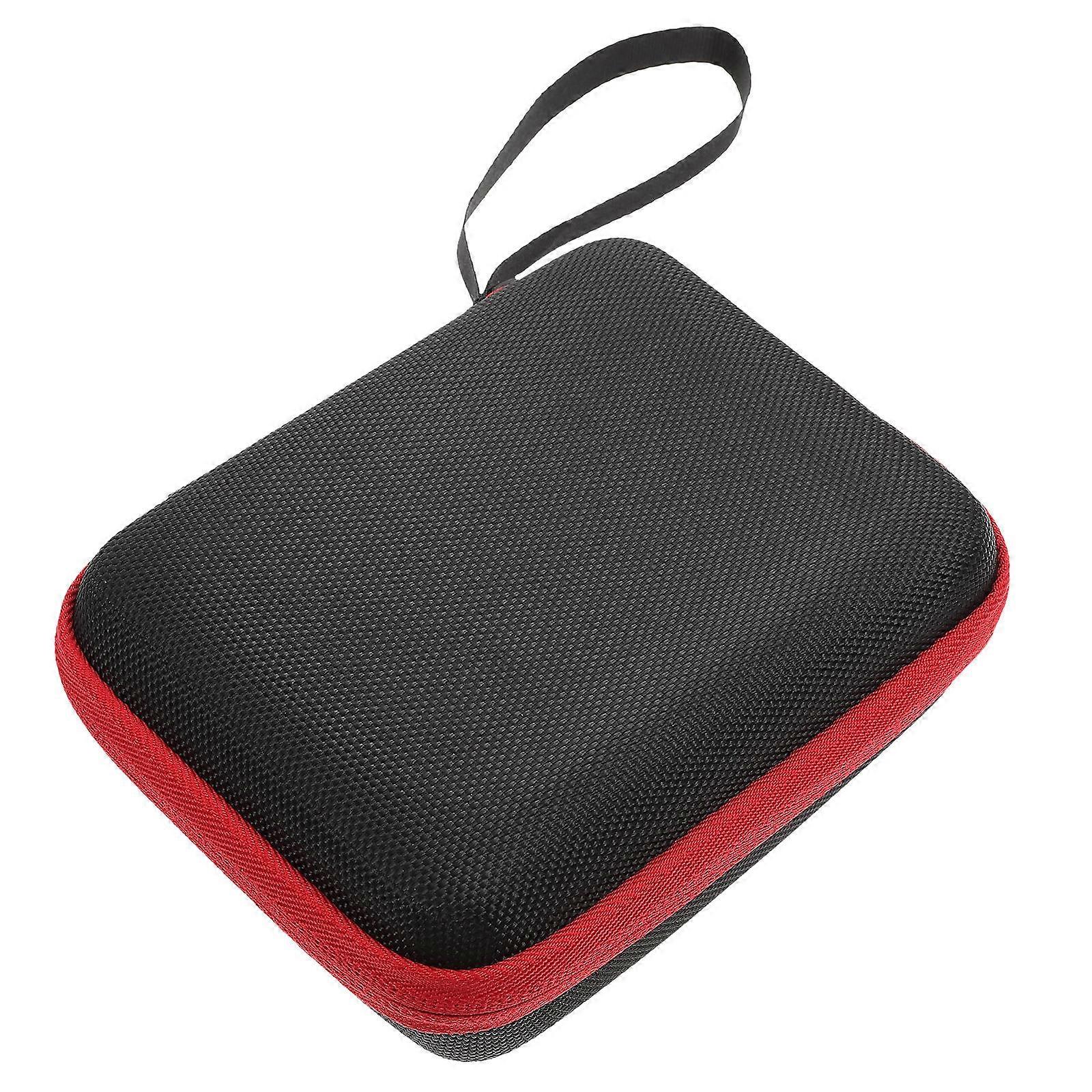 Guitar Pick Container Storage Holder for Guitar Red Eva Prevent Loss 1Pcs