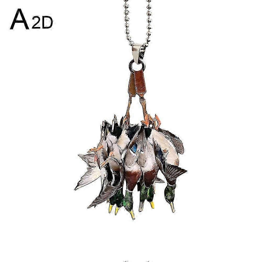 Duck Hunting Hanging Ornament Waterfowl Decor Acrylic Christmas Ornaments