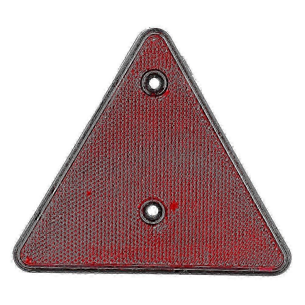 Safty Rear Triangle Red Reflector for RV Trucks Trailers Gatepost