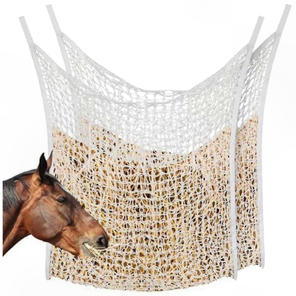 Horse Hay Net Feeder Bag | Slow Feed Hay Bag for Horses | Durable Hay Net