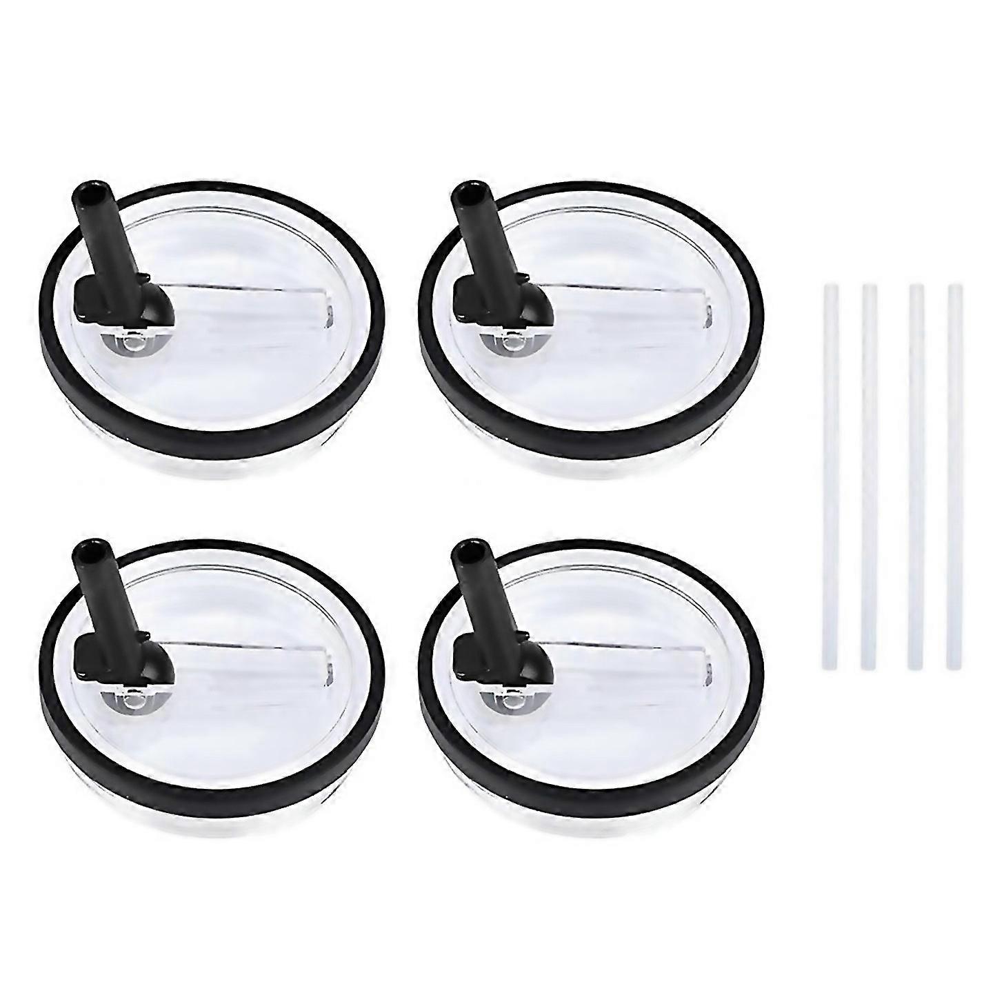 For 4pcs Replaceble Flip Straw Lid For Stanley Quencher