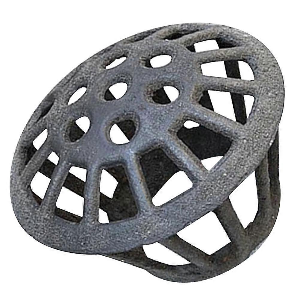 Gutter Leaf Guards Cast Iron Drain Strainer for Bathroom Grey