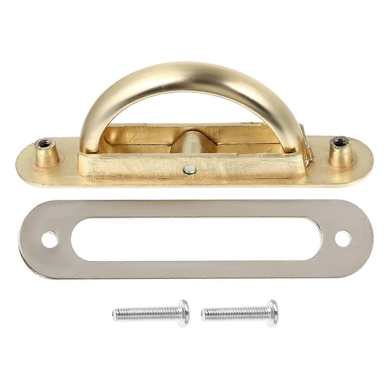 Invisible Cabinet Handle Pull for Drawer Furniture Golden
