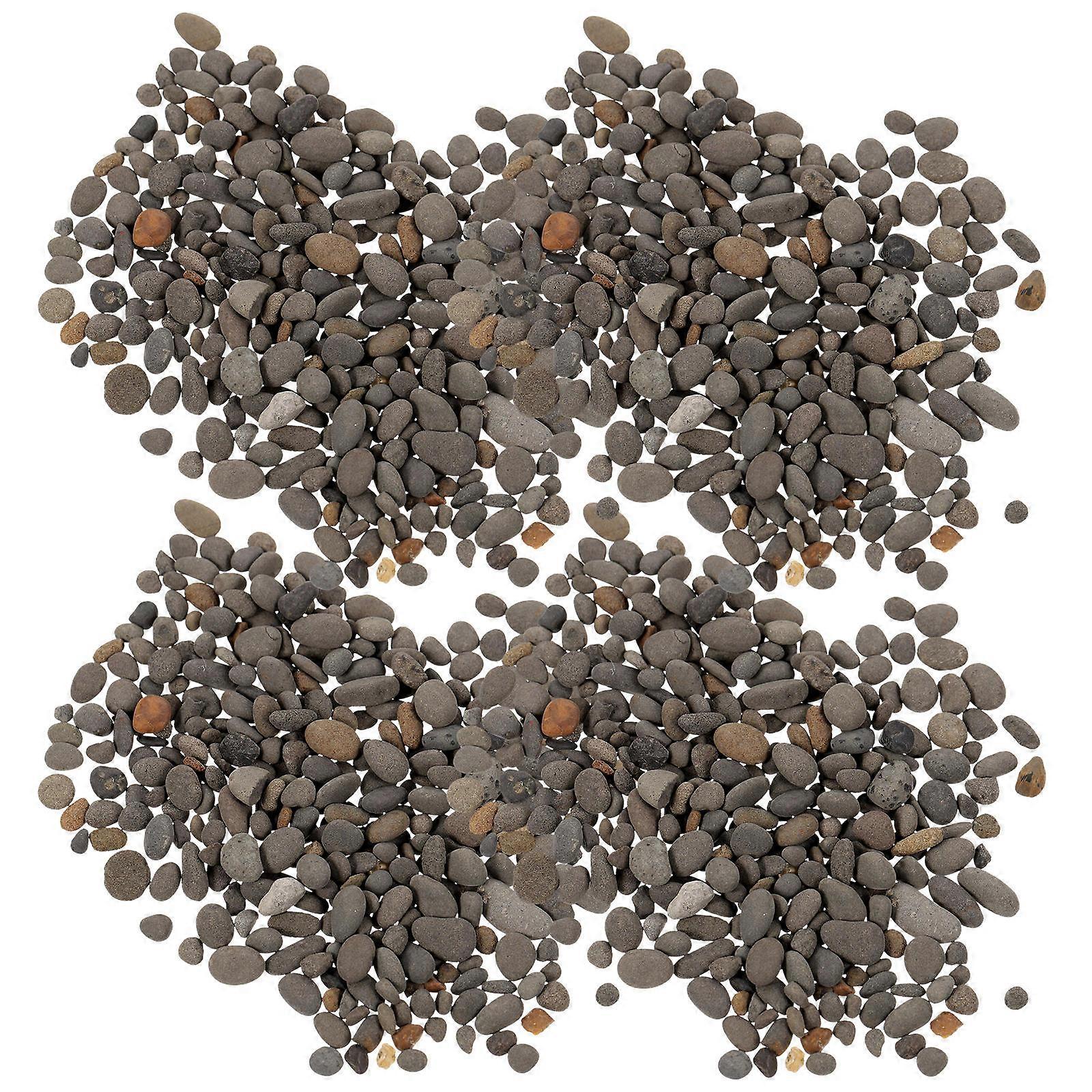 Mini Scenery Basing Rock Miniature Stone for Decor 2Pcs 1 Bag Natural