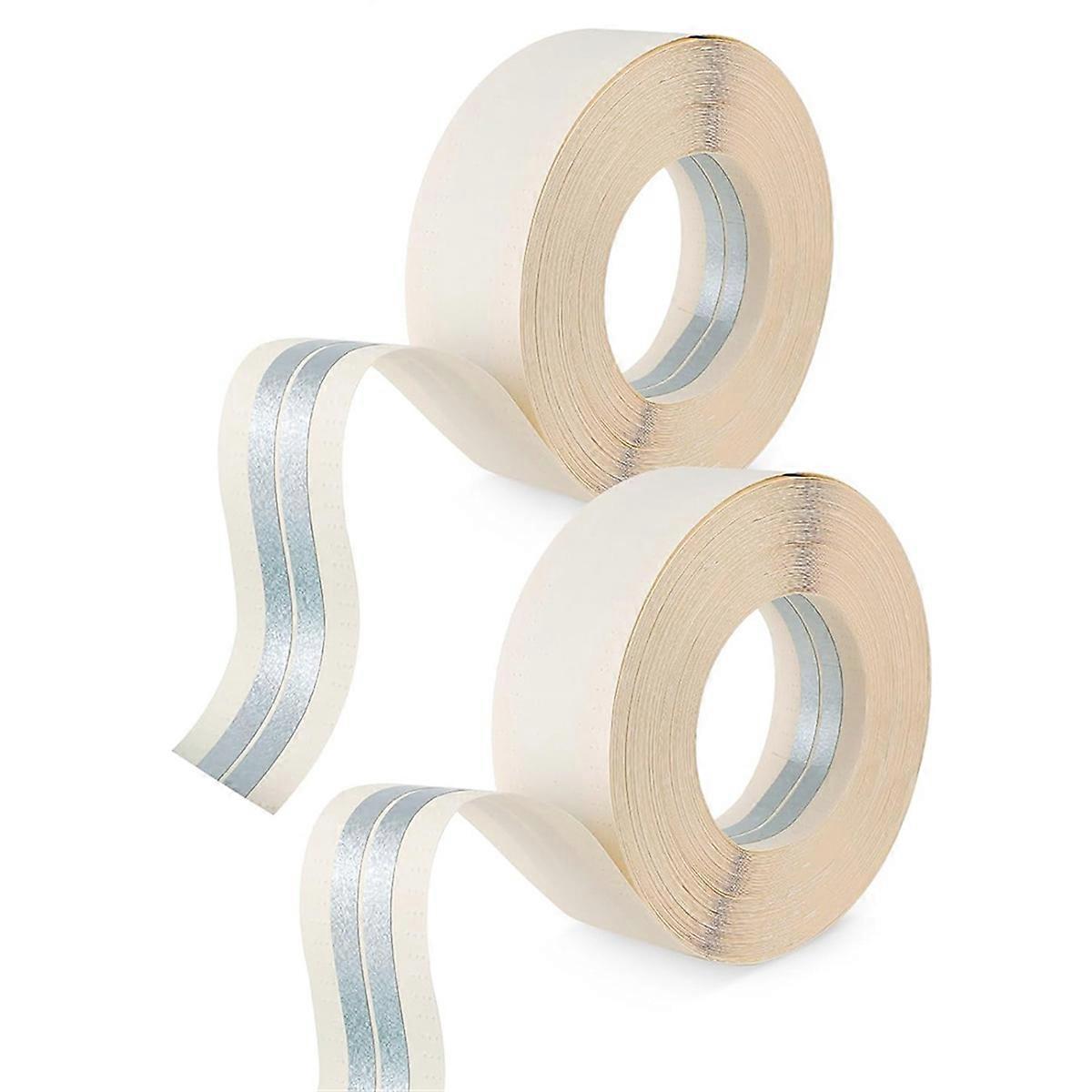 Ruban d’angle pour cloison sèche, ruban d’angle renforcé pour cloison sèche de 100 pieds par 2 pouces