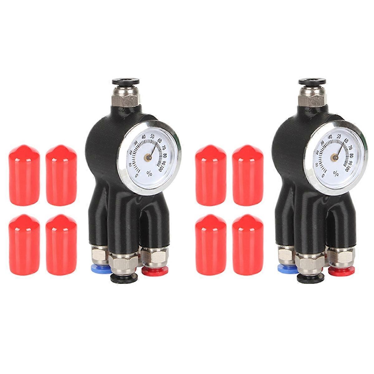 2pcs 4-in-1 PTFE Adapter for Bambu - Connects 4 Feeding Modules, for X1 P1 A1