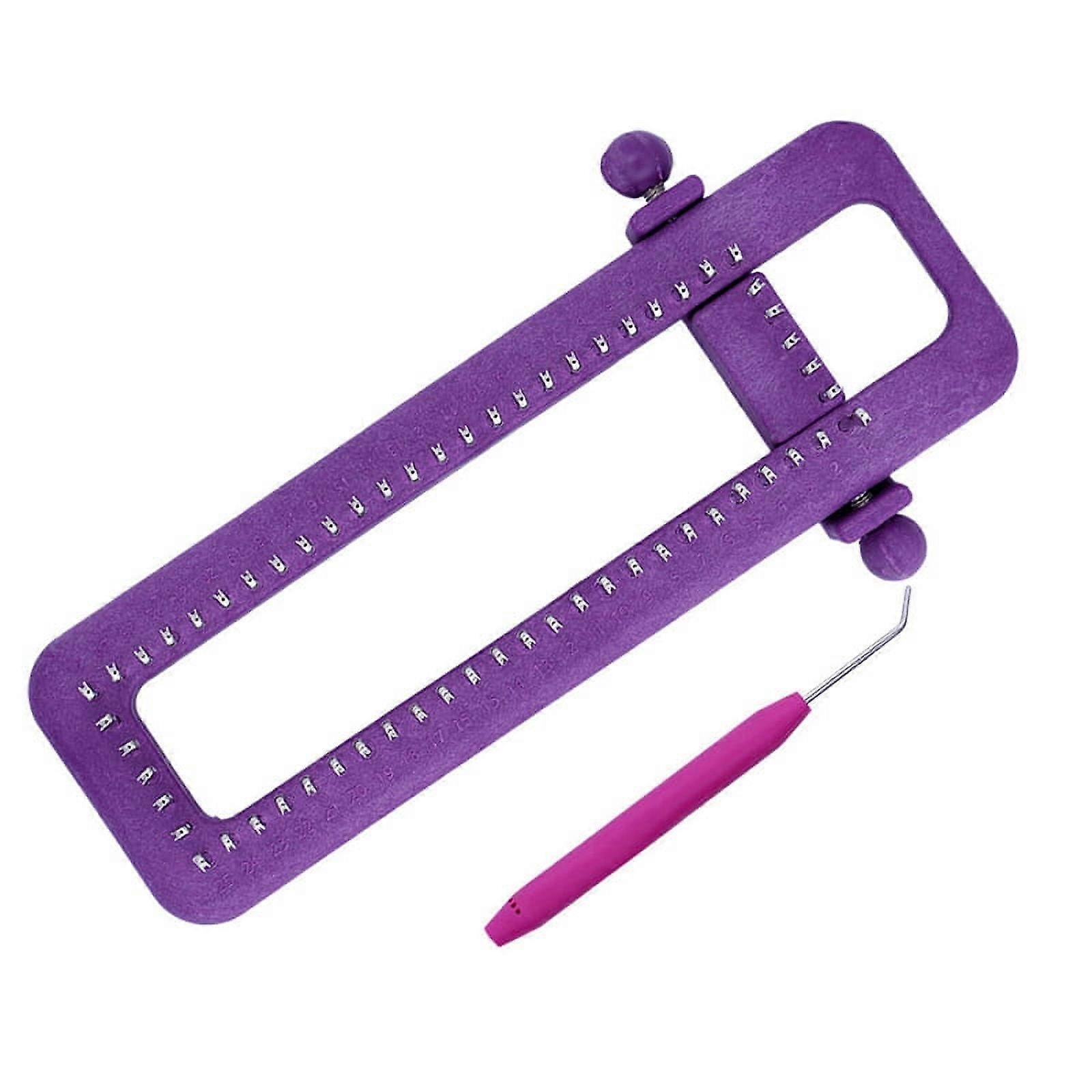 Adjustable Hosiery Scarf Knitting Machine DIY Hand Tools Plastic Knitting Machine Home Sewing Tools