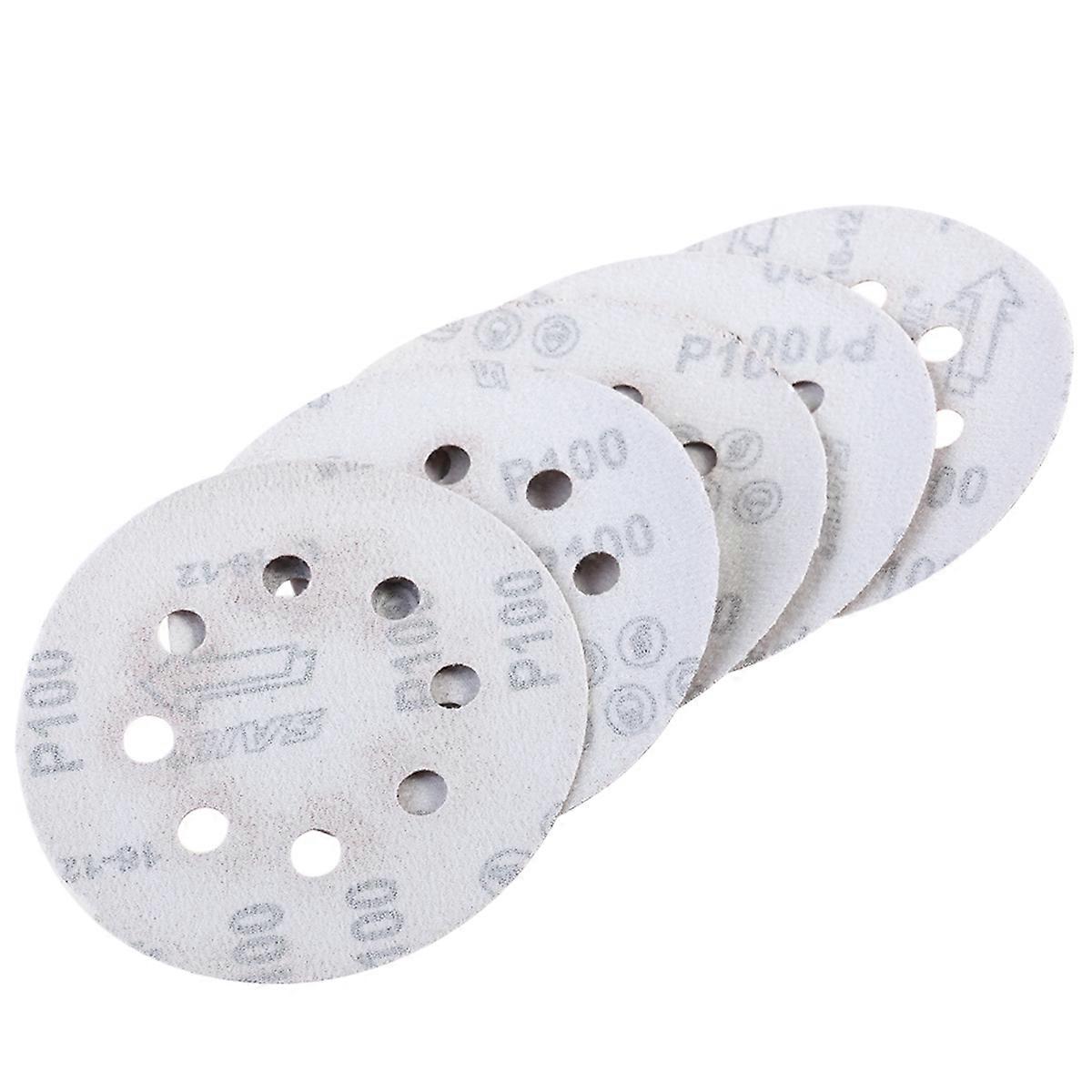 Sanding Discs for Finishing and Cleaning 50Pcs Hook and Loop Circular Pads