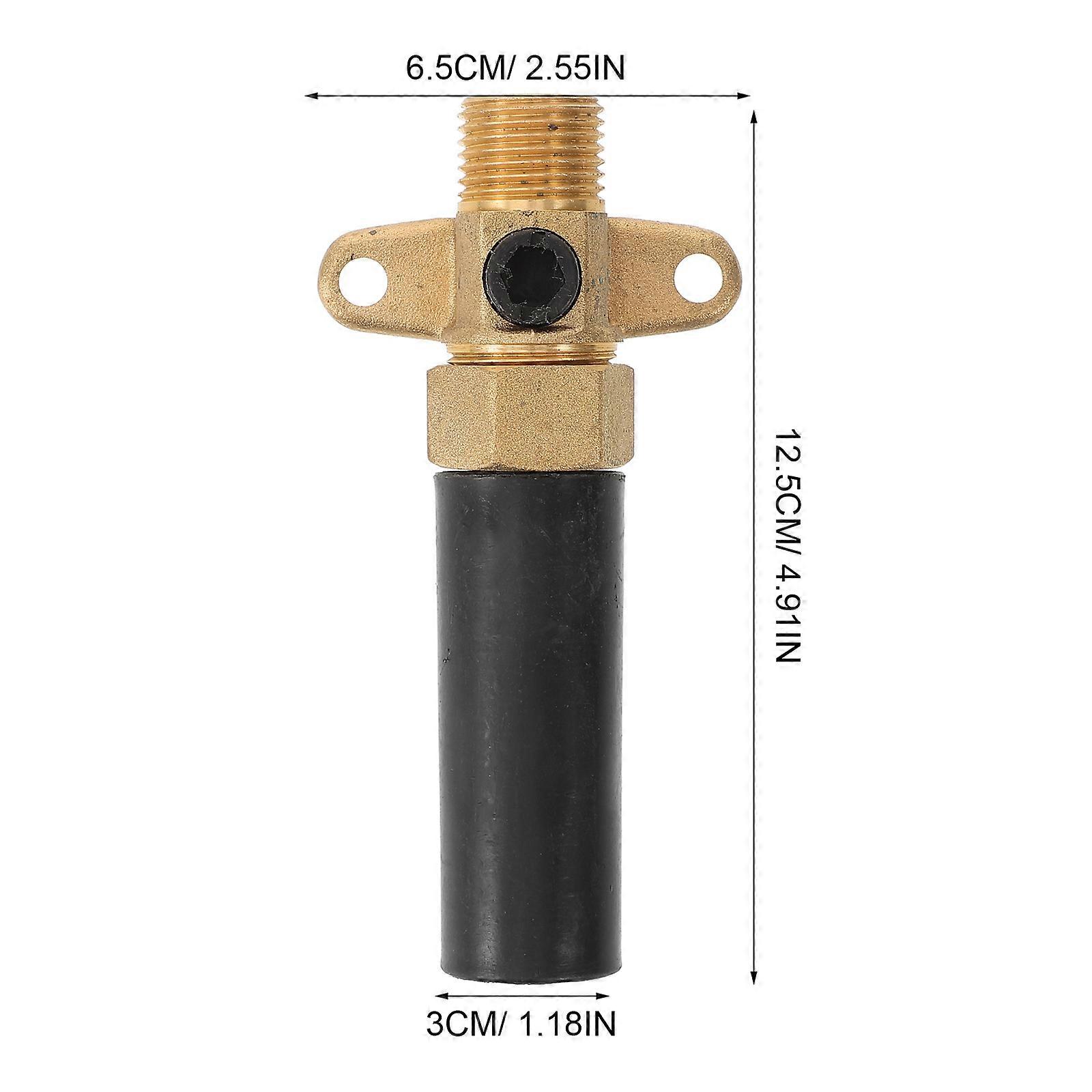 Water Bowl Valve For Automatic Sheep Goat Drinking System 2Pcs Reusable Durable Copper Replacement Part For Livestock Farm Use