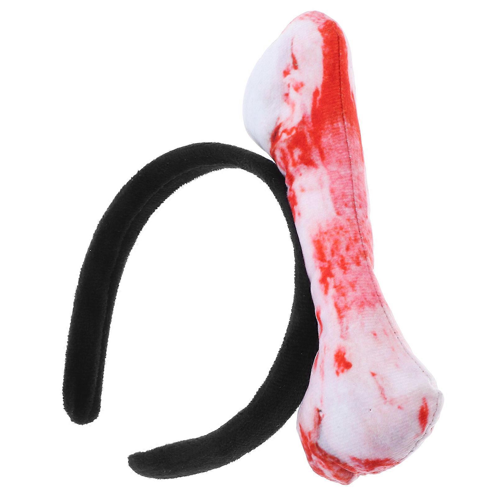 Fabric Bone Headband for Party 3Pcs Decorative Halloween Costume Accessory