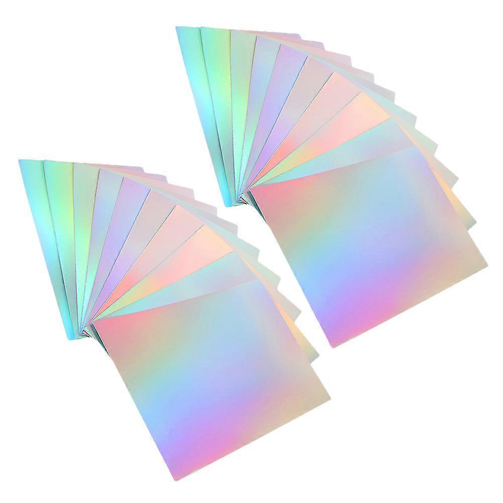 Scrapbooking Metallic Cardstock Foil Paper for Crafts 40 Sheets Multicolor