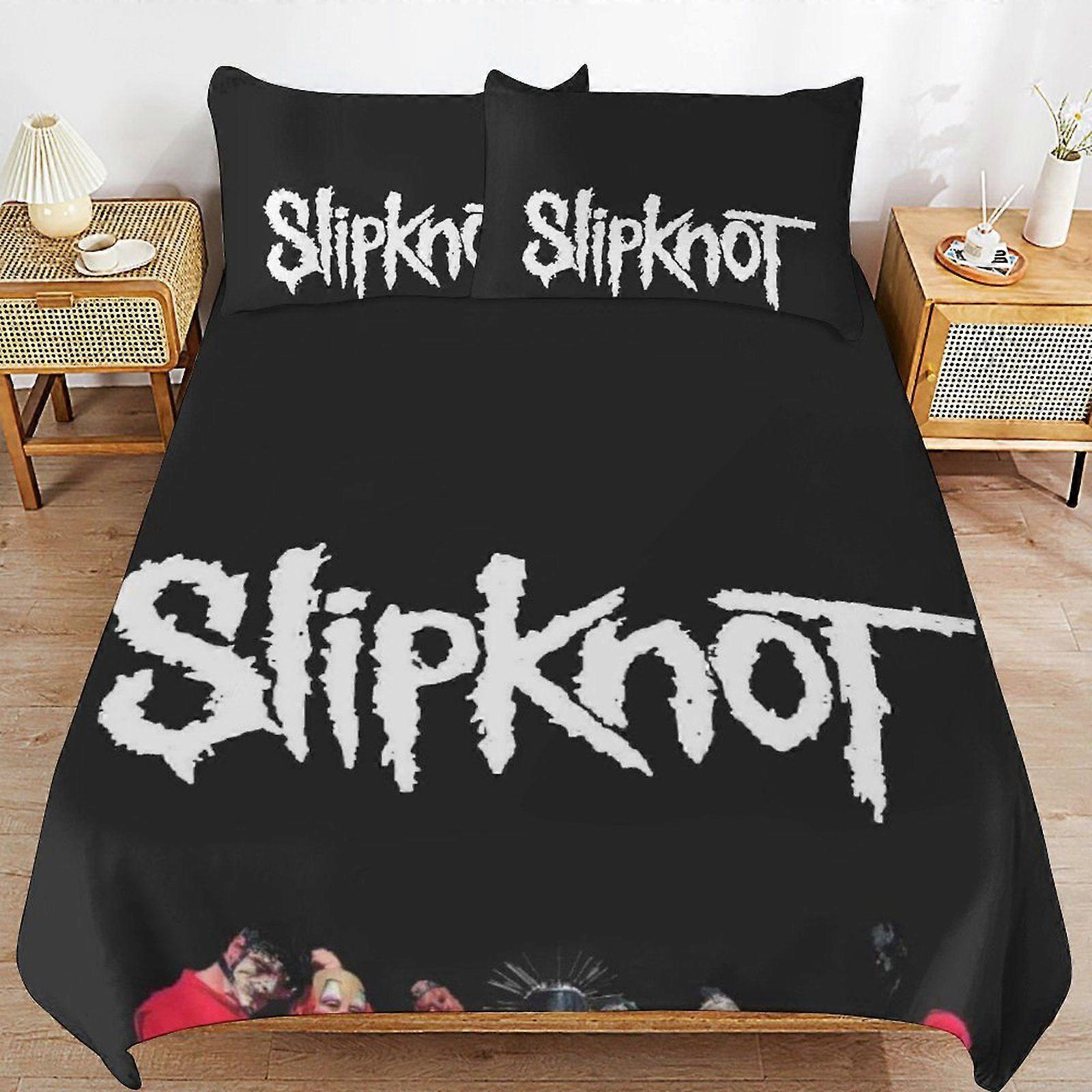 e80 Slipknot Gentle Surface Wrinkle Free Finish Cozy Design Soft Zip Bedding Duvet Cover Sets for Bedroom Use d80