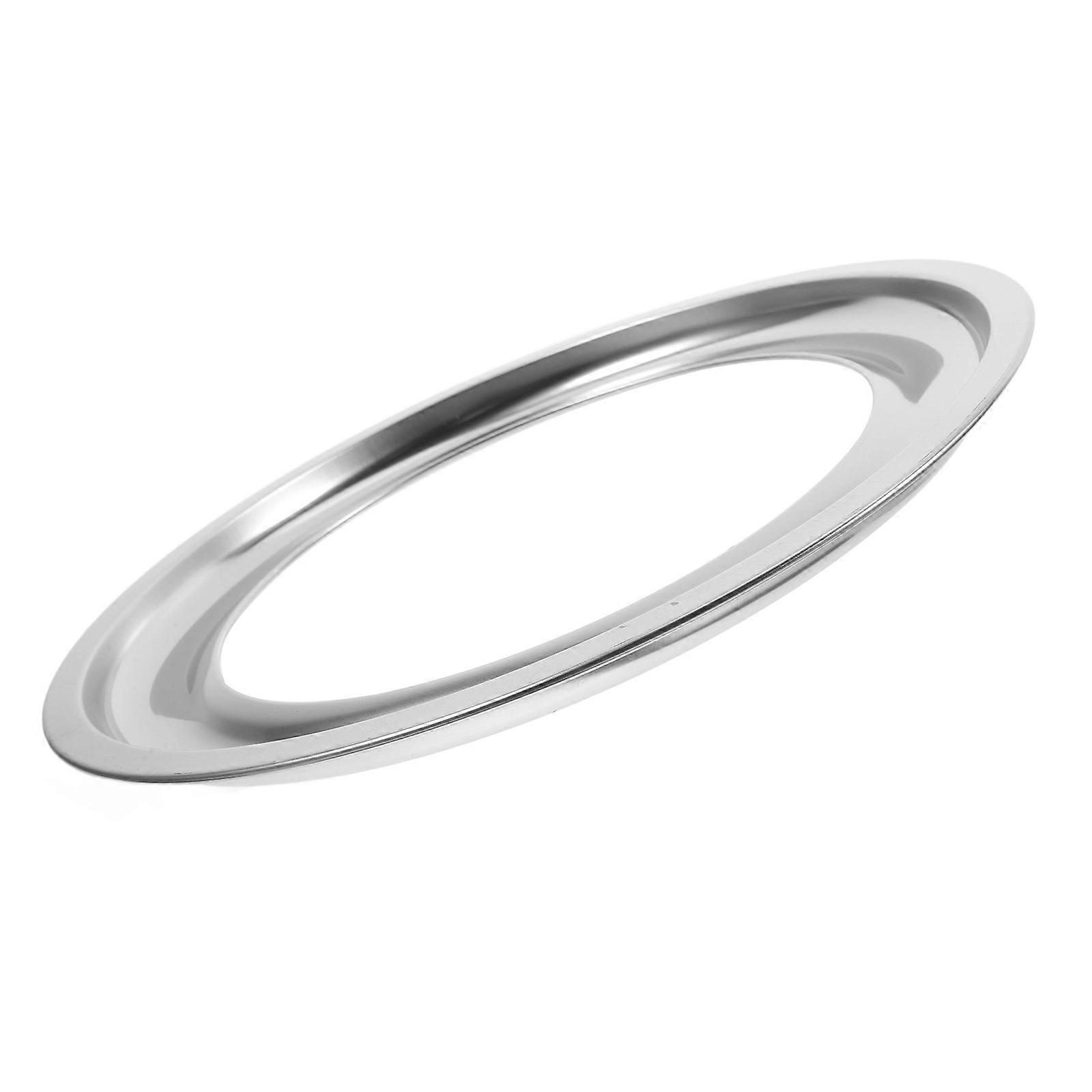 Gas Range Drip Pans Stainless Steel for Kitchen 5Pcs Enhance Stove Functionality