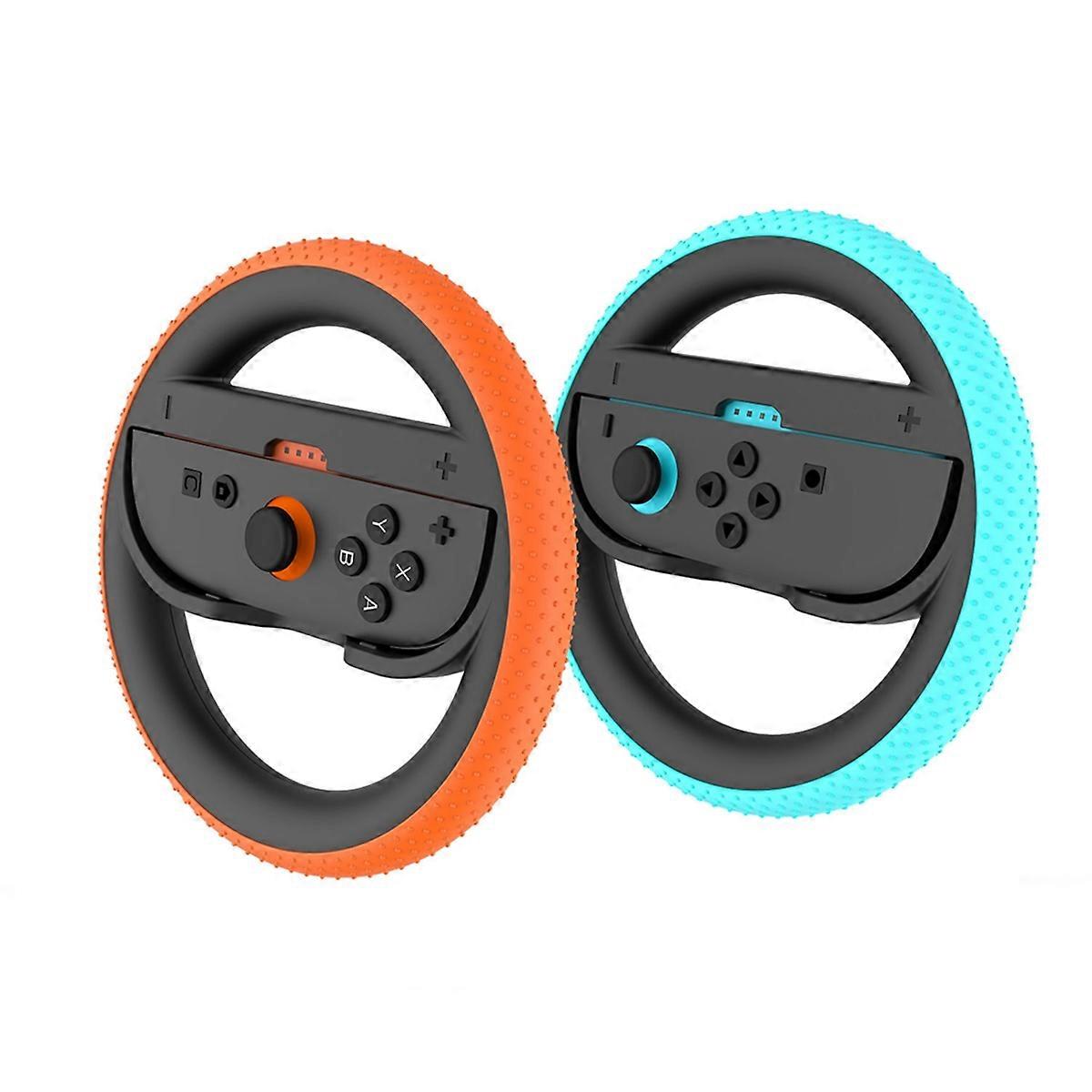 2PCS Racing Wheels for Switch 2,Steering Wheel Hand Grips for All Racing Games of Switch