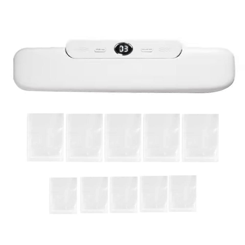 Vacuum Sealer Packaging Machine with Free UK Plug White