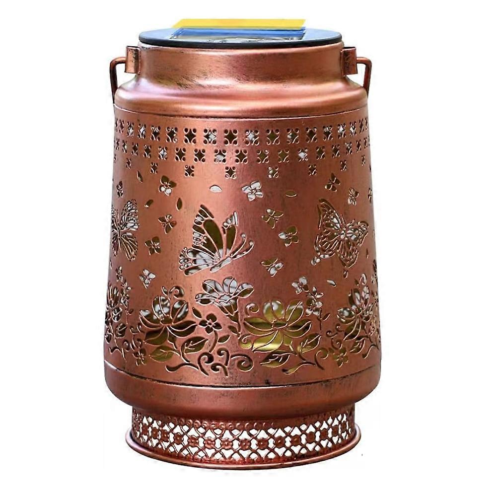 Solar Lights Waterproof - Outdoor Hanging Lanterns Butterfly