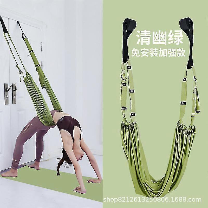 حبل اليوغا الجوي لآلام الظهر اليوغا تمتد حزام اليوغا تمتد الفرقة