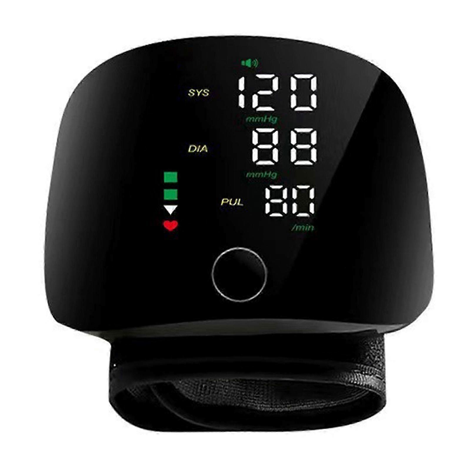 2025 הדגם האחרון של צג לחץ דם בשורש כף היד מוניטור לחץ דם אוטומטי מדויק נייד לנסיעות ביתיות